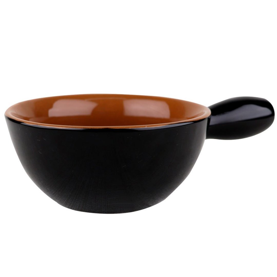 Fotografia para o produto Aparelho de fondue 09 pecas para queijo em ceramica L22,2xP17,2xA15,4cm cor preta
