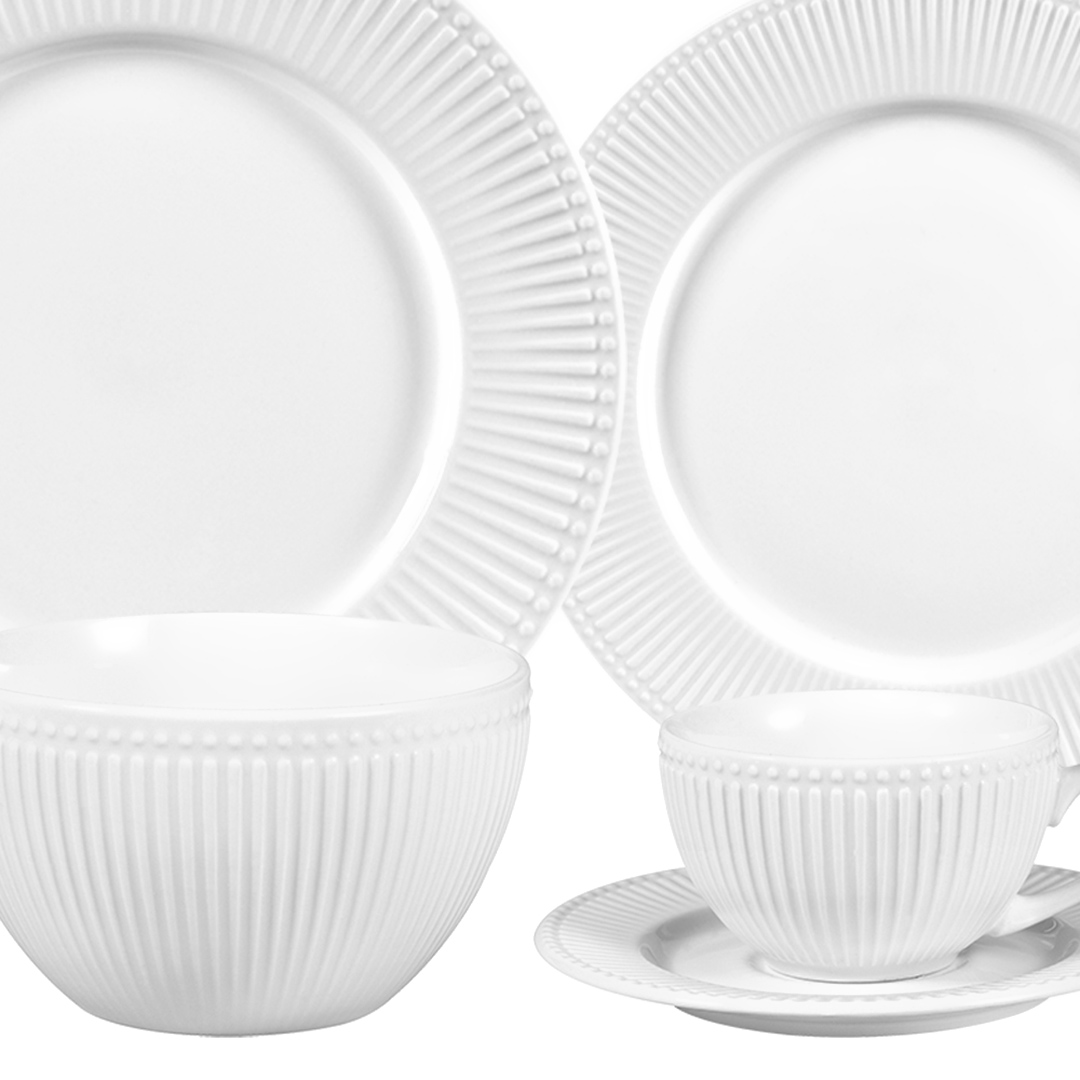 Fotografia para o produto Aparelho de jantar 30 peças em porcelana