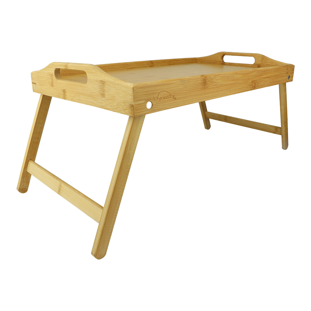 Fotografia para o produto Bandeja em bambu com pé L50xP30xA6,5cm