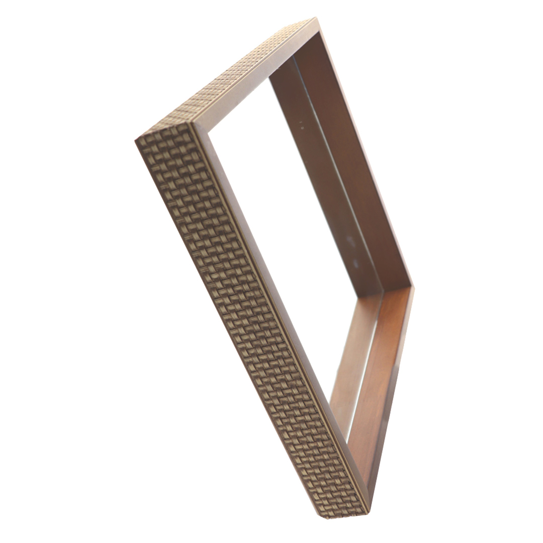 Fotografia para o produto Bandeja quadrada de madeira L36xP36xA5cm