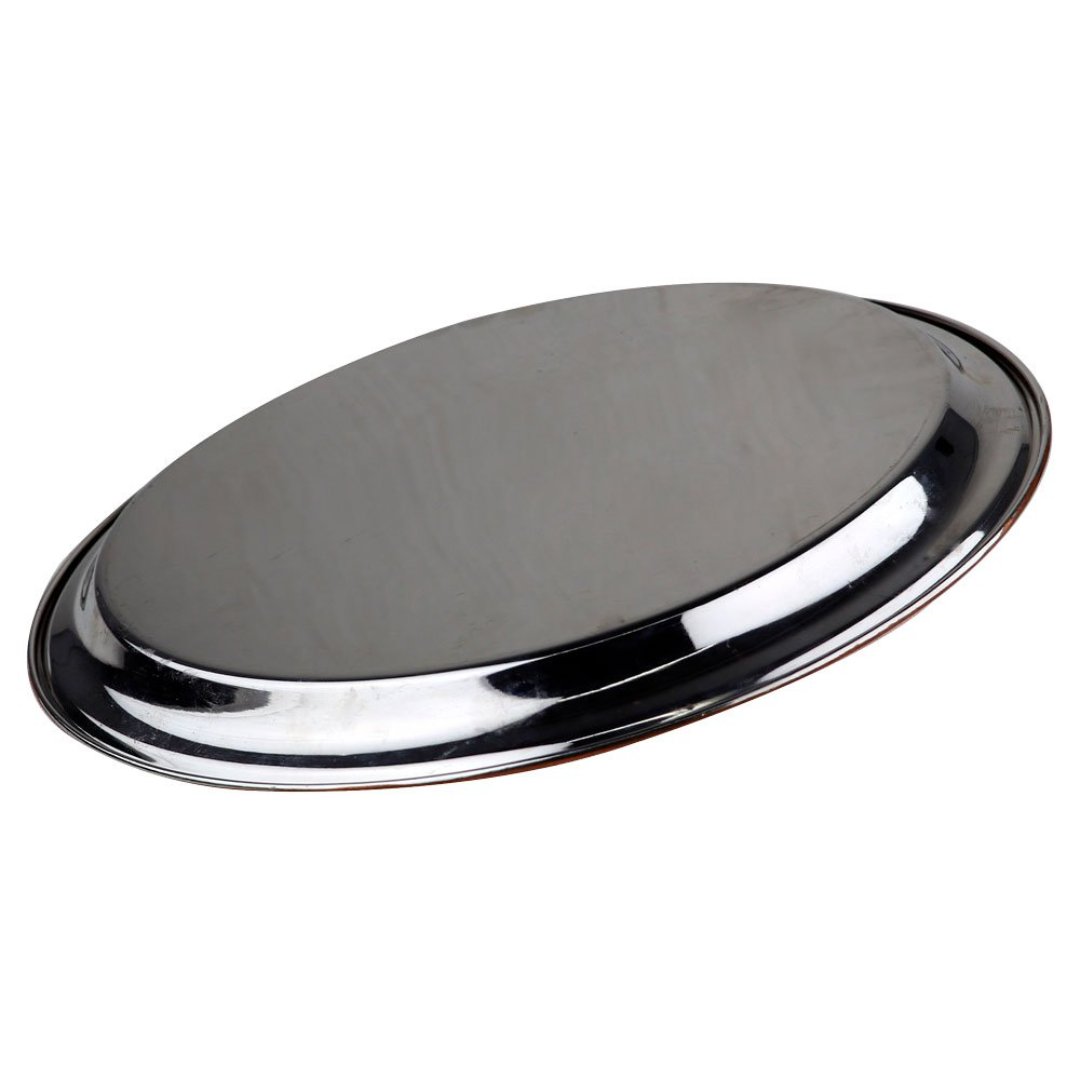 Fotografia para o produto Bandeja redonda Open Bar em aço inox Ø35xA2,8cm cor cobre