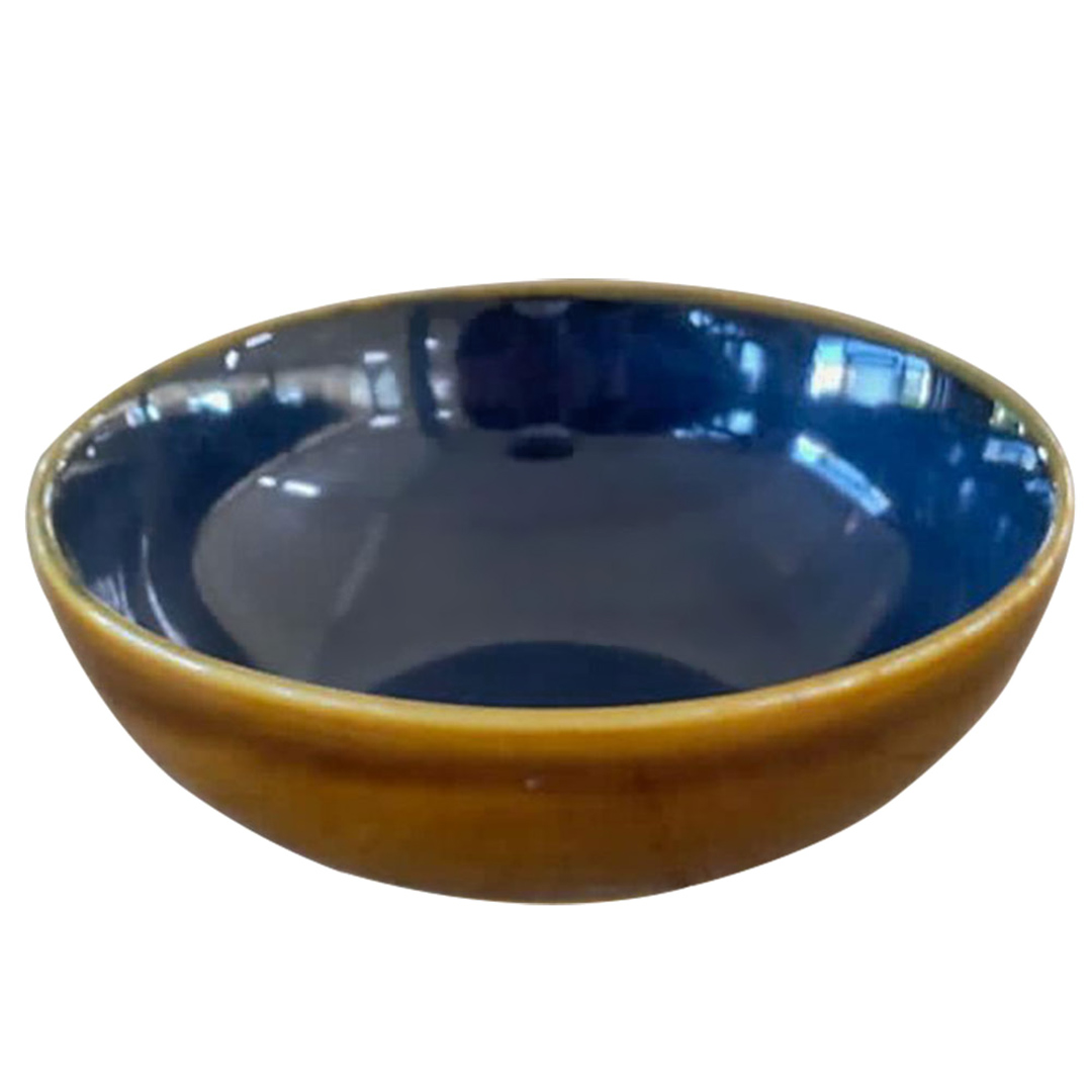 Imagem ilustrativa para Bowl em faiança 600ml Ø16,5xA6cm cor azul