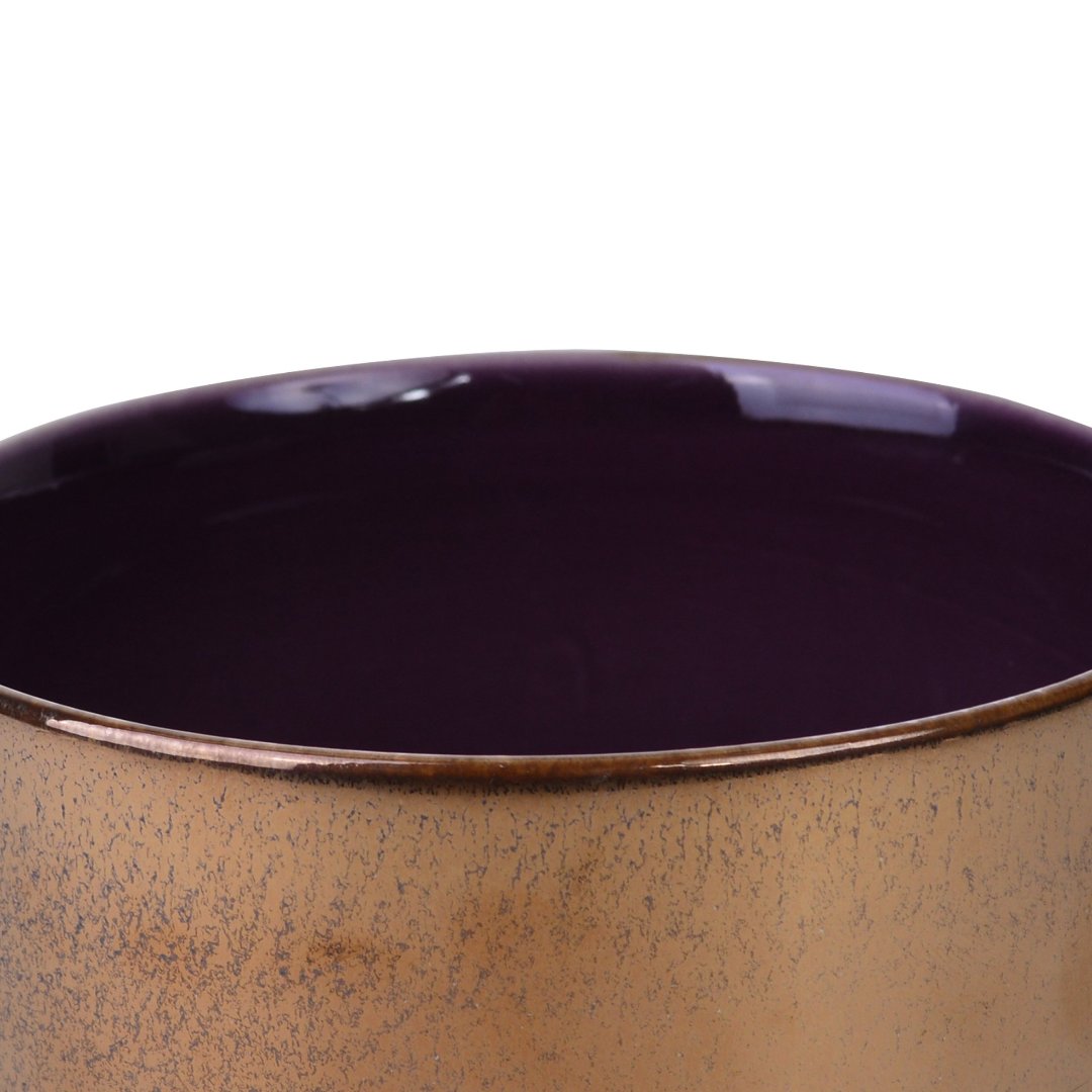 Fotografia para o produto Bowl em cerâmica Ø15xA10cm 775ml cor roxa