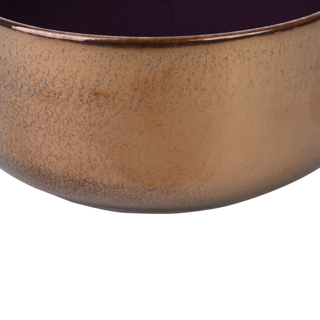 Fotografia para o produto Bowl em cerâmica Ø15xA10cm 775ml cor roxa