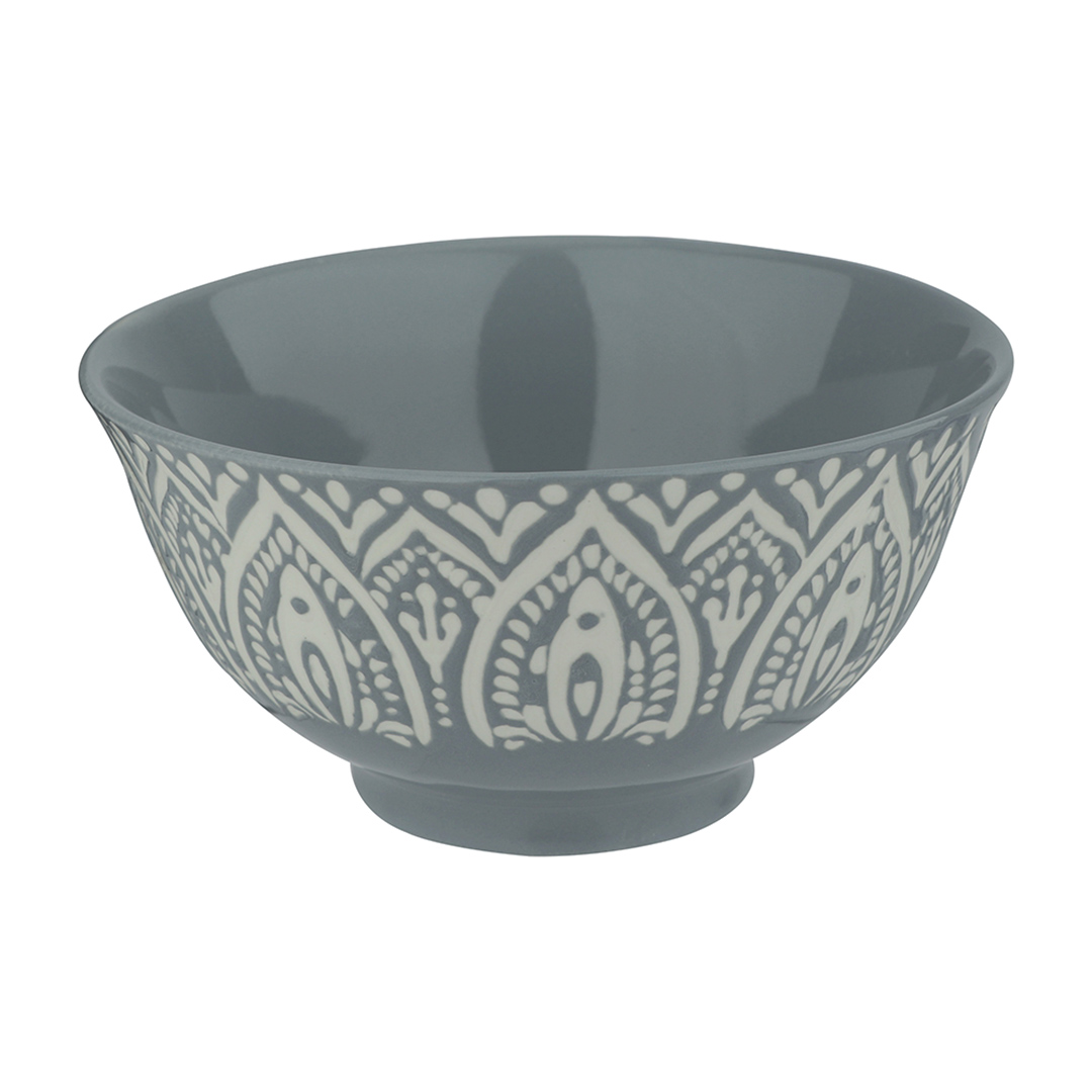 Imagem ilustrativa para Bowl em porcelana Ø12,7xA6,5cm cor cinza