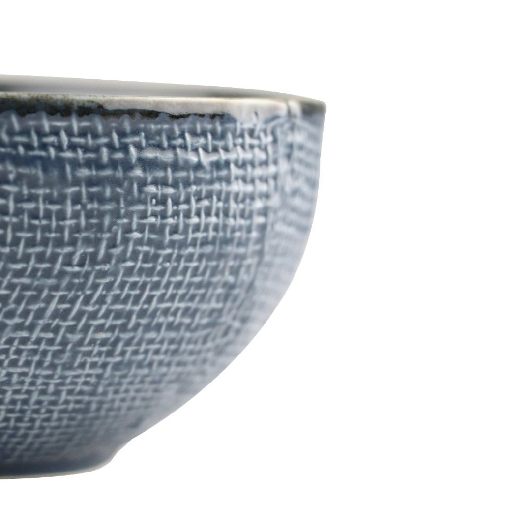 Fotografia para o produto Bowl Tissú em cerâmica Ø14xA7cm 500ml cor azul