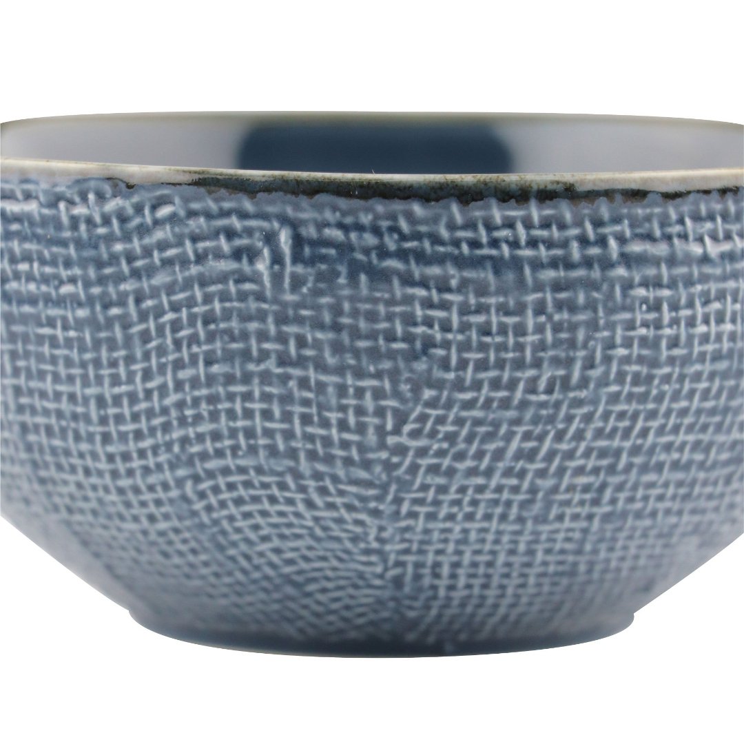 Fotografia para o produto Bowl Tissú em cerâmica Ø14xA7cm 500ml cor azul