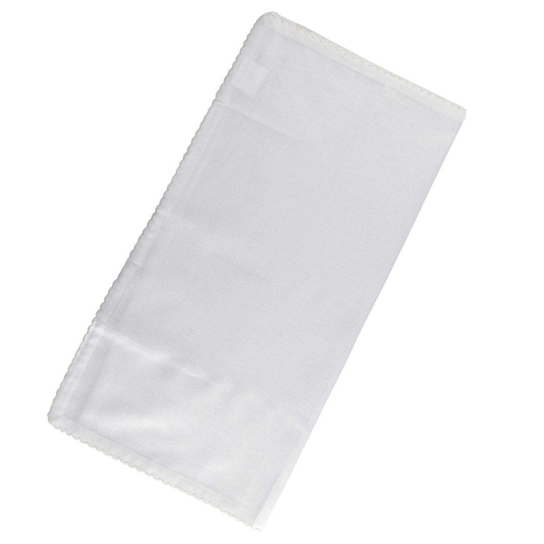 Fotografia para o produto Caminho de mesa em tecido L45xP160cm cor branca