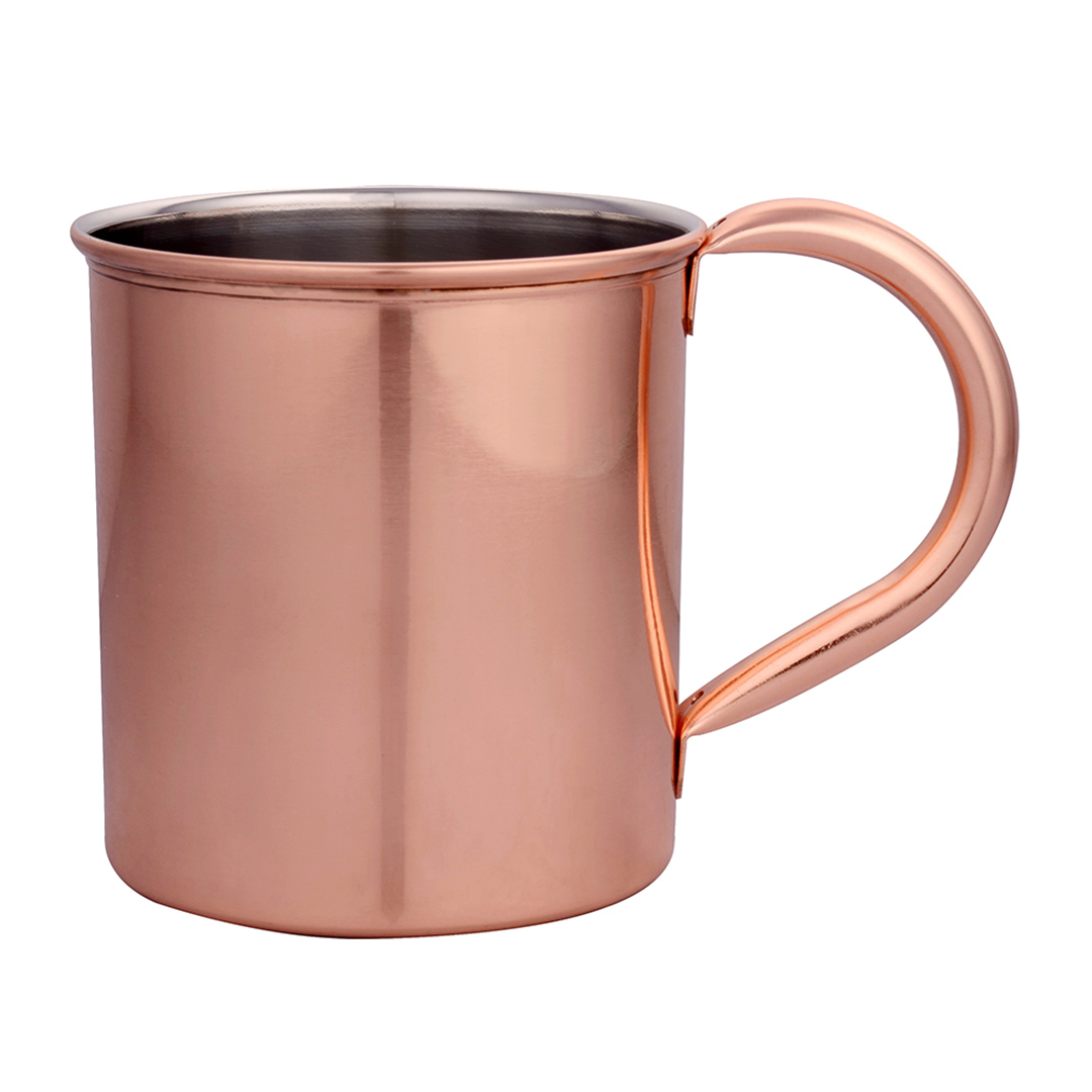 Imagem ilustrativa para Caneca em aço inox 450ml cor cobre