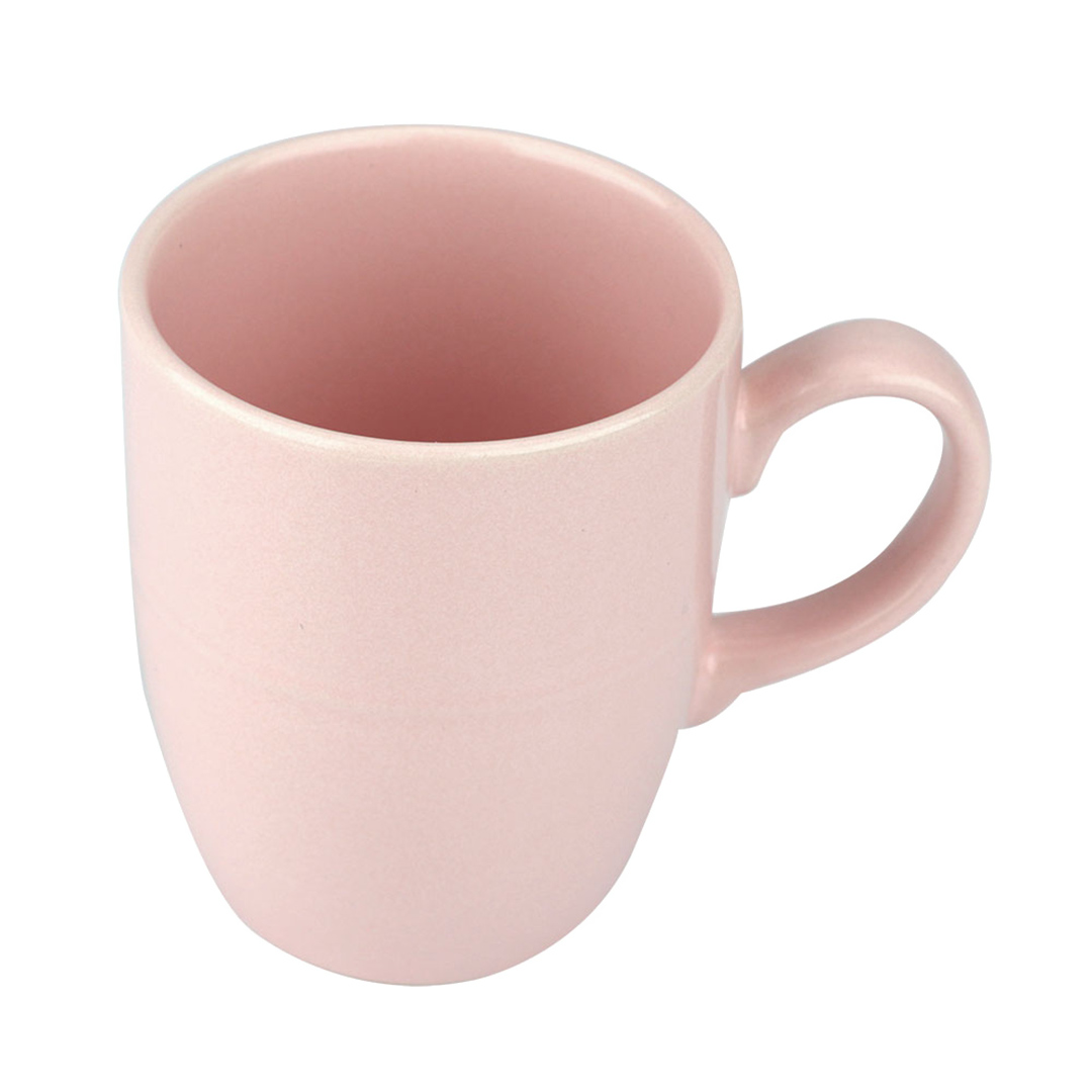Fotografia para o produto Caneca em cerâmica 260ml A10cm cor rosa brilhante Fotografia para o produto Caneca em cerâmica 260ml A10cm cor rosa brilhante