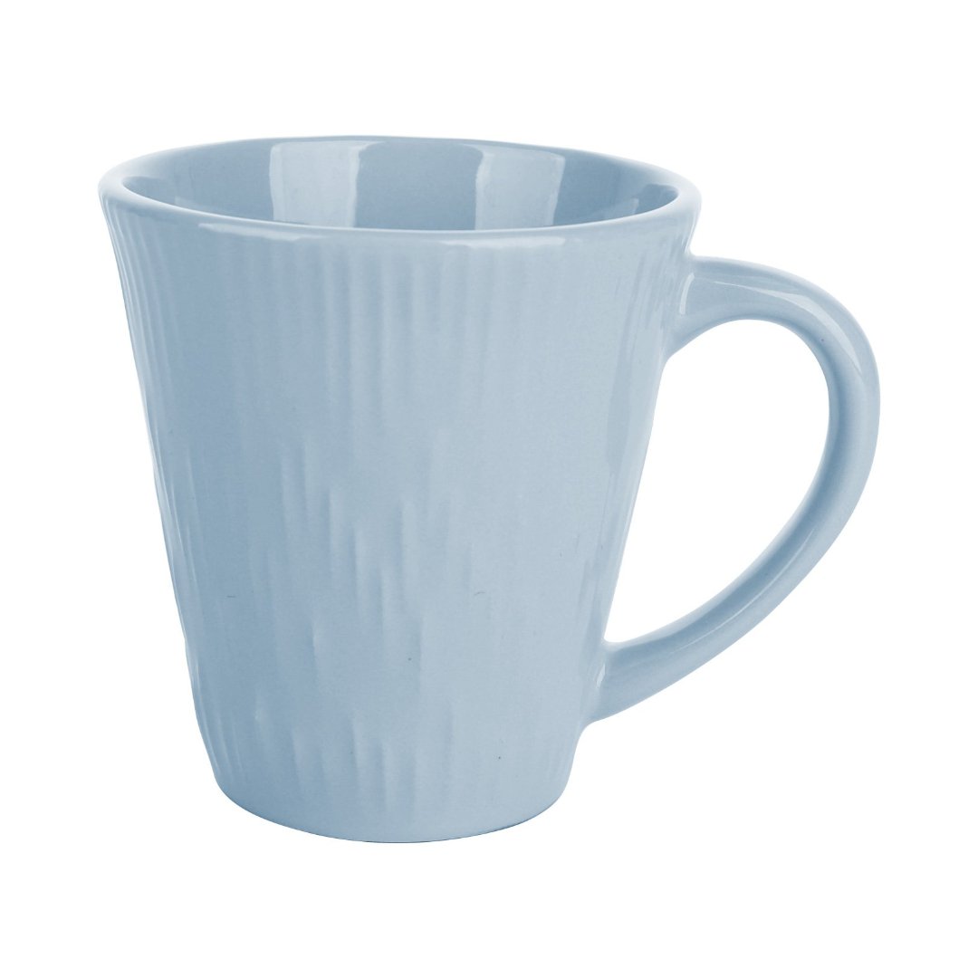 Imagem ilustrativa para Caneca em porcelana 400ml A10cm cor azul claro