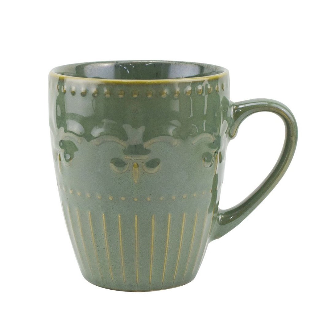 Imagem ilustrativa para Caneca em porcelana 320ml cor verde