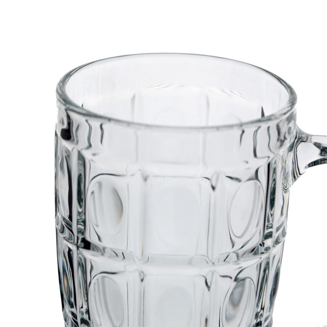 Fotografia para o produto Caneca para cerveja em vidro 380ml A12cm