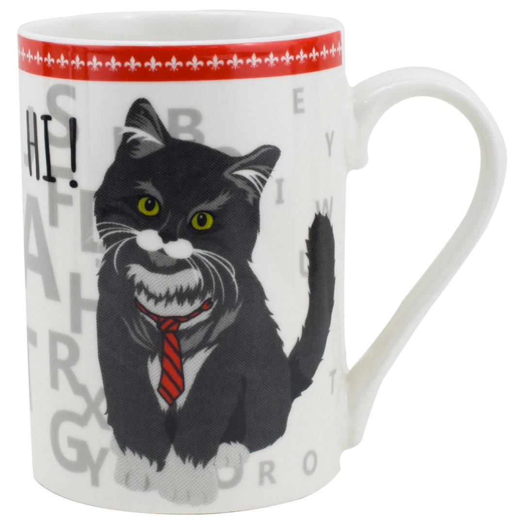 Imagem ilustrativa para Caneca Angora em new bone china 320ml cor branca