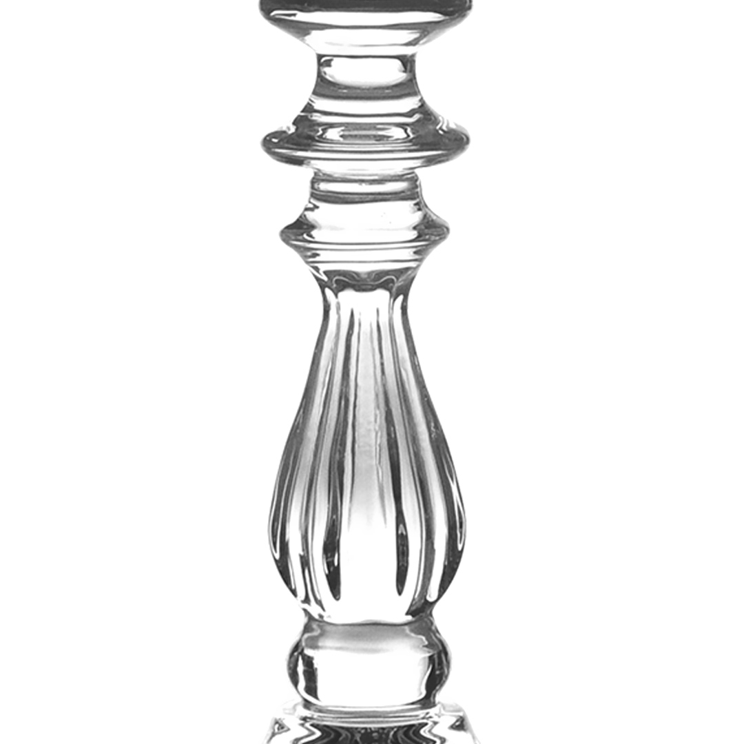 Fotografia para o produto Castiçal em cristal ecológico Ø10xA27,6cm