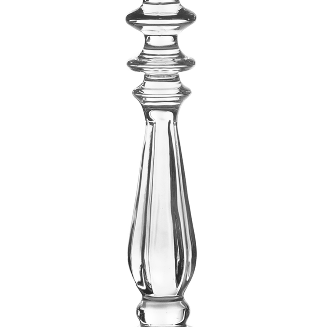 Fotografia para o produto Castiçal em cristal ecológico Ø10xA32,70cm