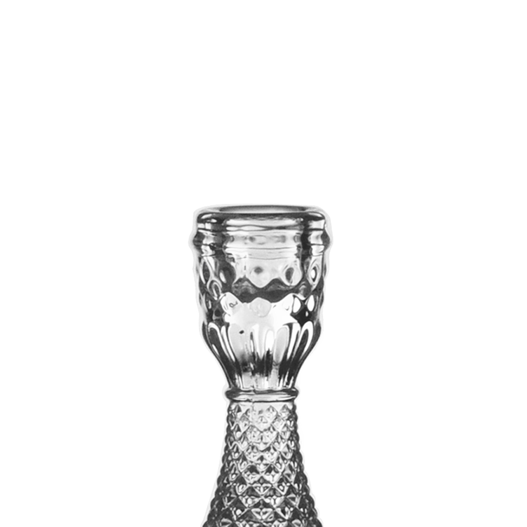 Fotografia para o produto Castiçal em cristal ecológico Ø8,3xA16,3cm