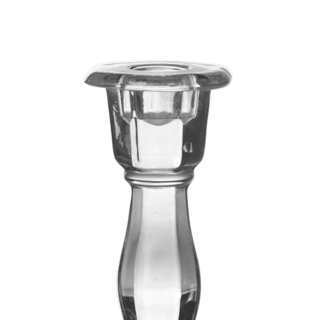 Fotografia para o produto Castiçal em cristal ecológico Ø10xA15cm