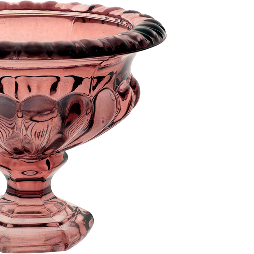 Fotografia para o produto Centro de mesa com pé em cristal ecológico Ø13xA11cm