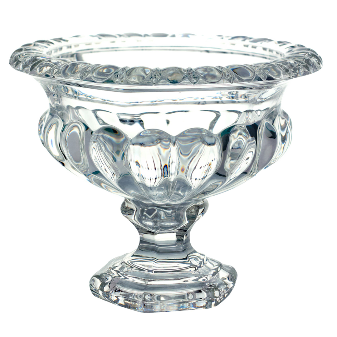 Imagem ilustrativa para Centro de mesa em cristal ecológico com pé Ø13xA11cm