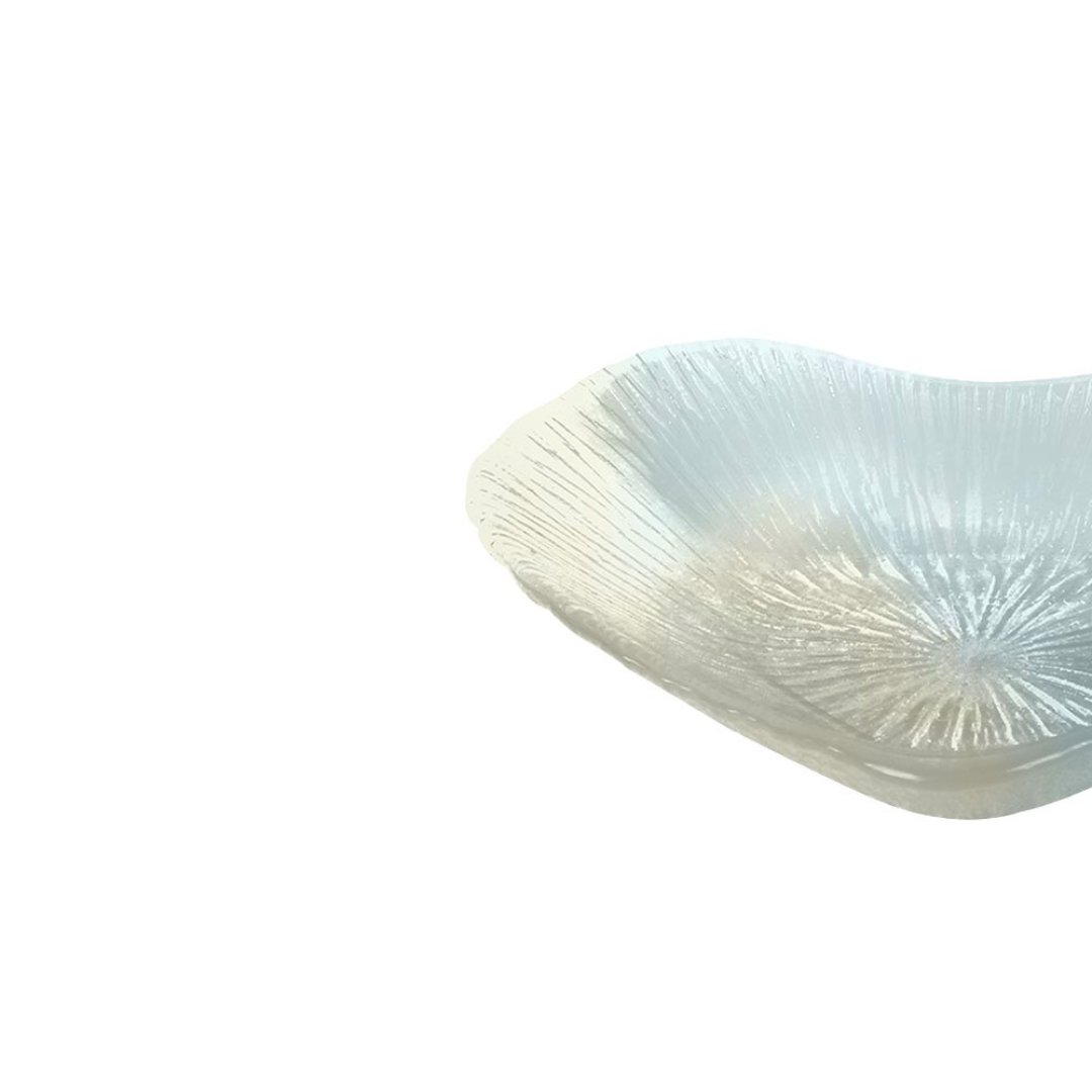 Fotografia para o produto Centro de mesa coração em vidro L15xP15xA3cm cor furta-cor