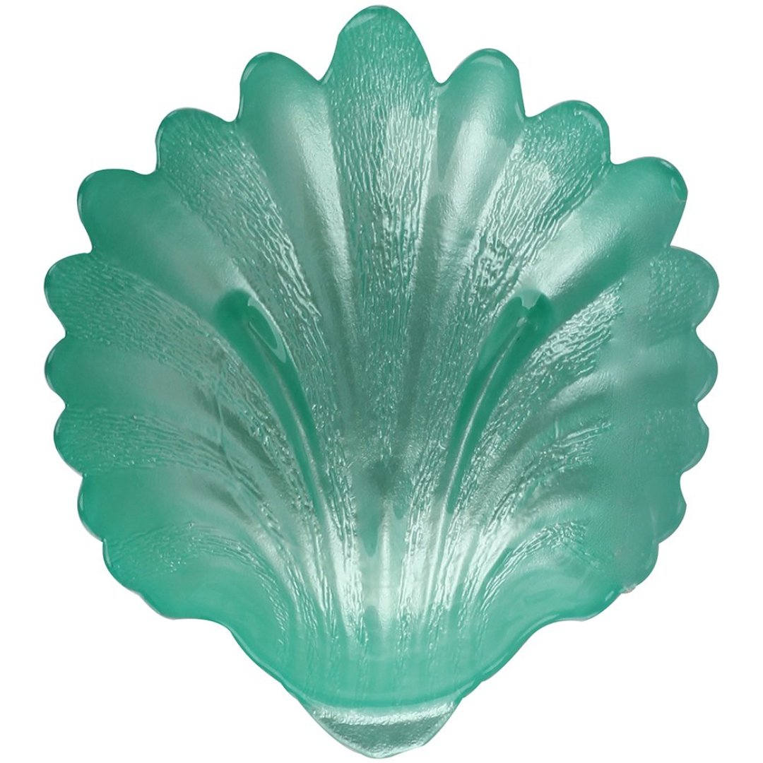 Imagem ilustrativa para Centro de mesa Deep Sea em vidro 280ml Ø17xA5cm cor verde claro