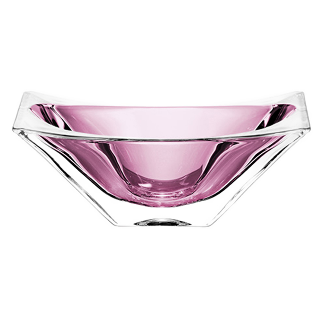 Fotografia para o produto Centro de mesa em cristal ecológico L27xP18xA14cm cor violeta