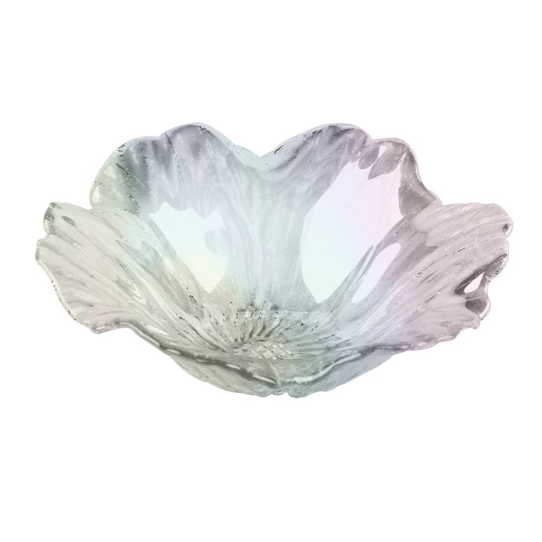 Fotografia para o produto Centro de mesa em vidro 175ml L15xP15xA5cm cor furta-cor