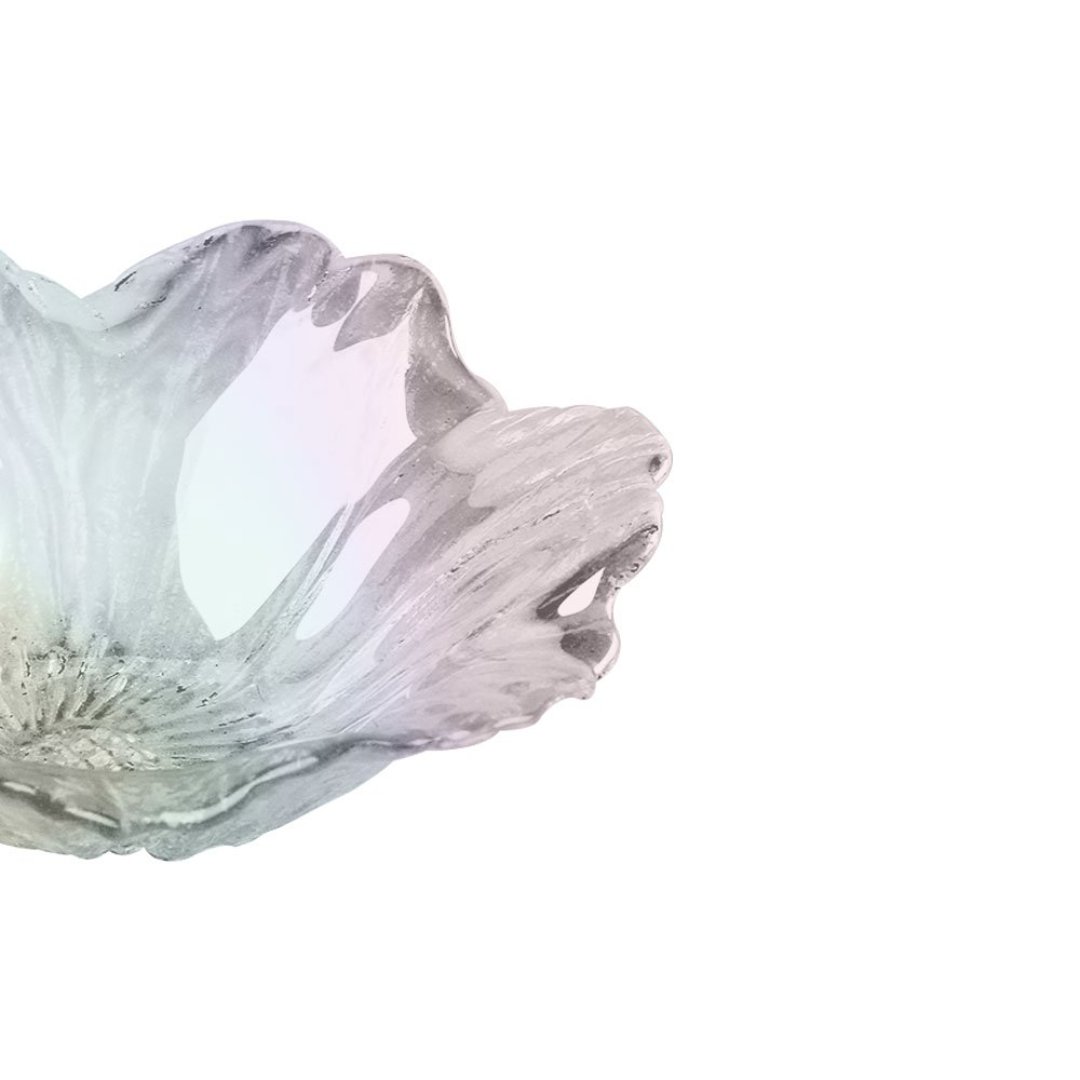 Fotografia para o produto Centro de mesa em vidro 175ml L15xP15xA5cm cor furta-cor