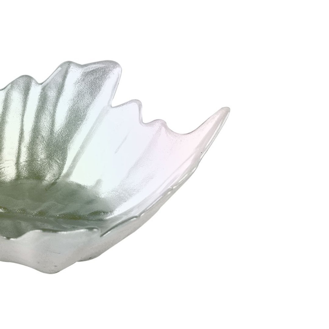 Fotografia para o produto Centro de mesa em vidro 220ml L15xP15xA5cm cor furta-cor