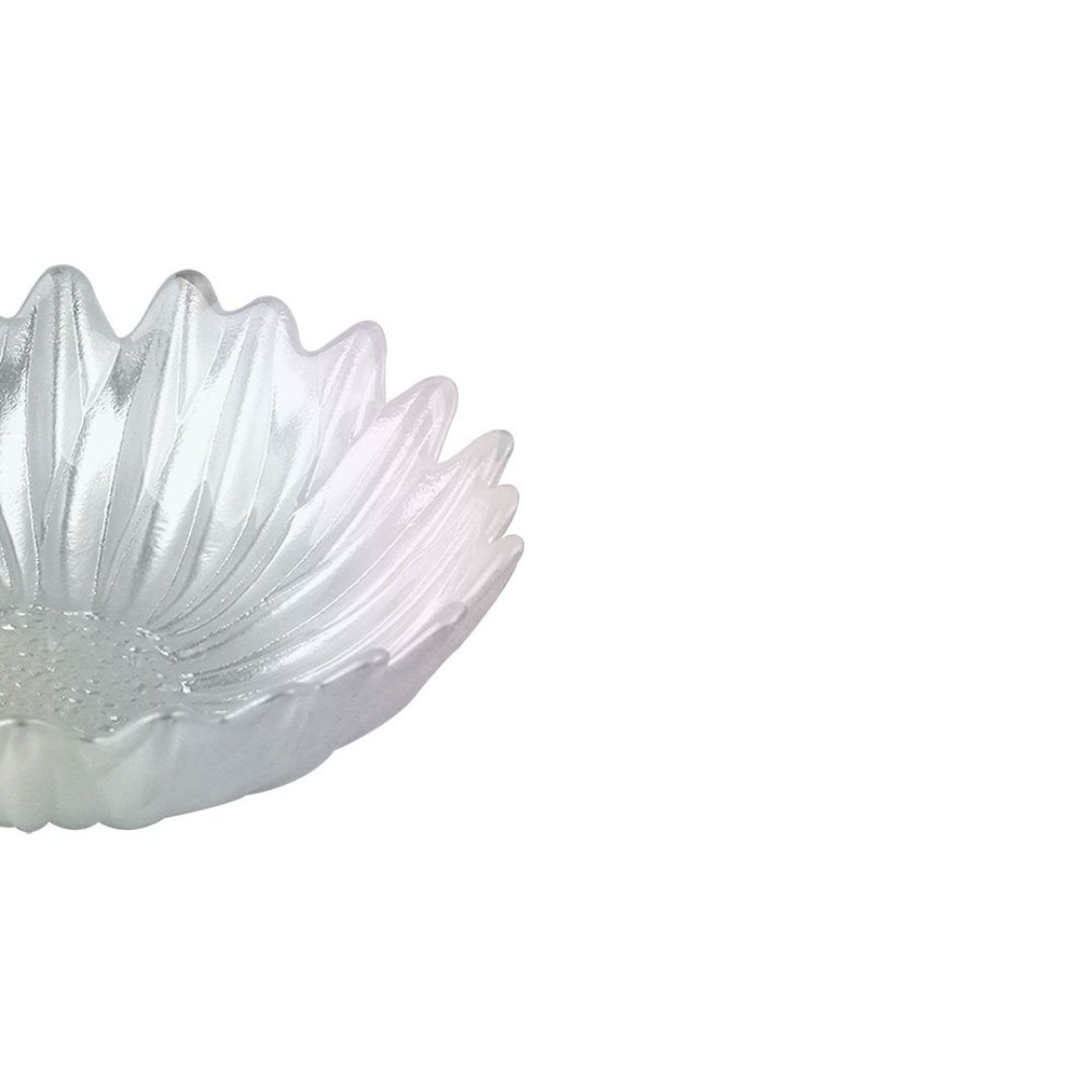 Fotografia para o produto Centro de mesa em vidro 270ml Ø15xA3cm cor furta-cor