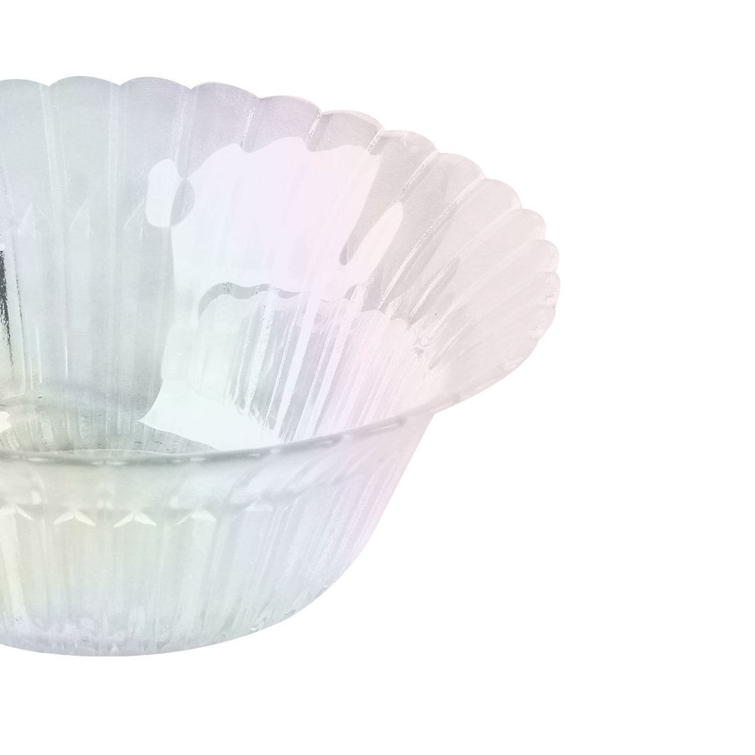 Fotografia para o produto Centro de mesa em vidro 320ml Ø15xA5cm cor furta-cor