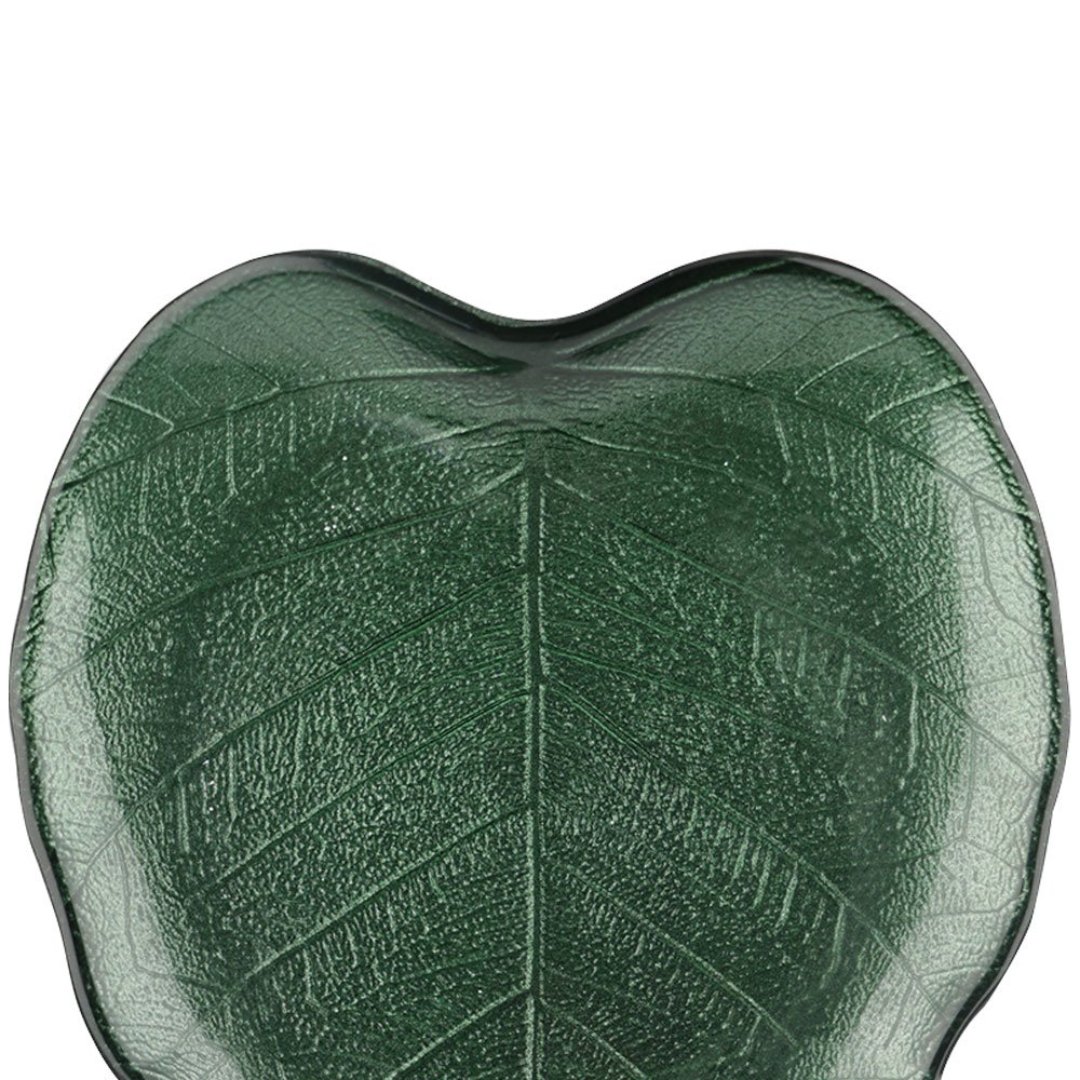 Fotografia para o produto Centro de mesa em vidro L28xP25xA3cm cor verde