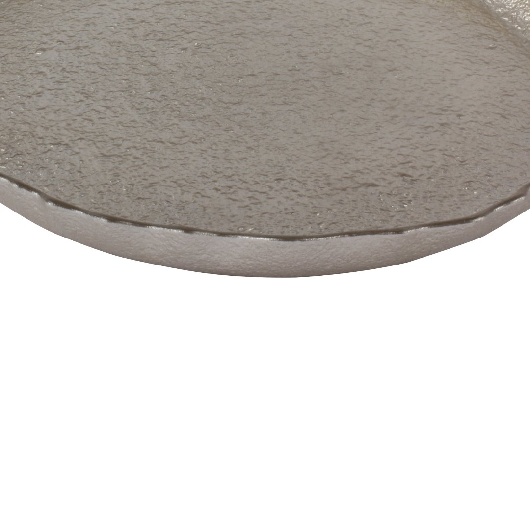 Fotografia para o produto Centro de mesa em vidro Ø21xA2cm cor champanhe