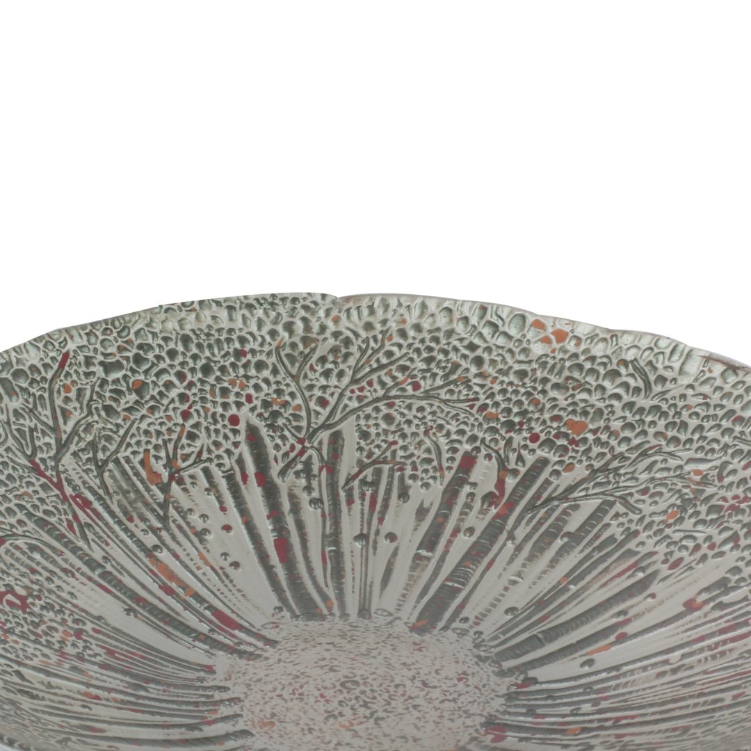 Fotografia para o produto Centro de mesa em vidro Ø40xA7,5cm cor verde