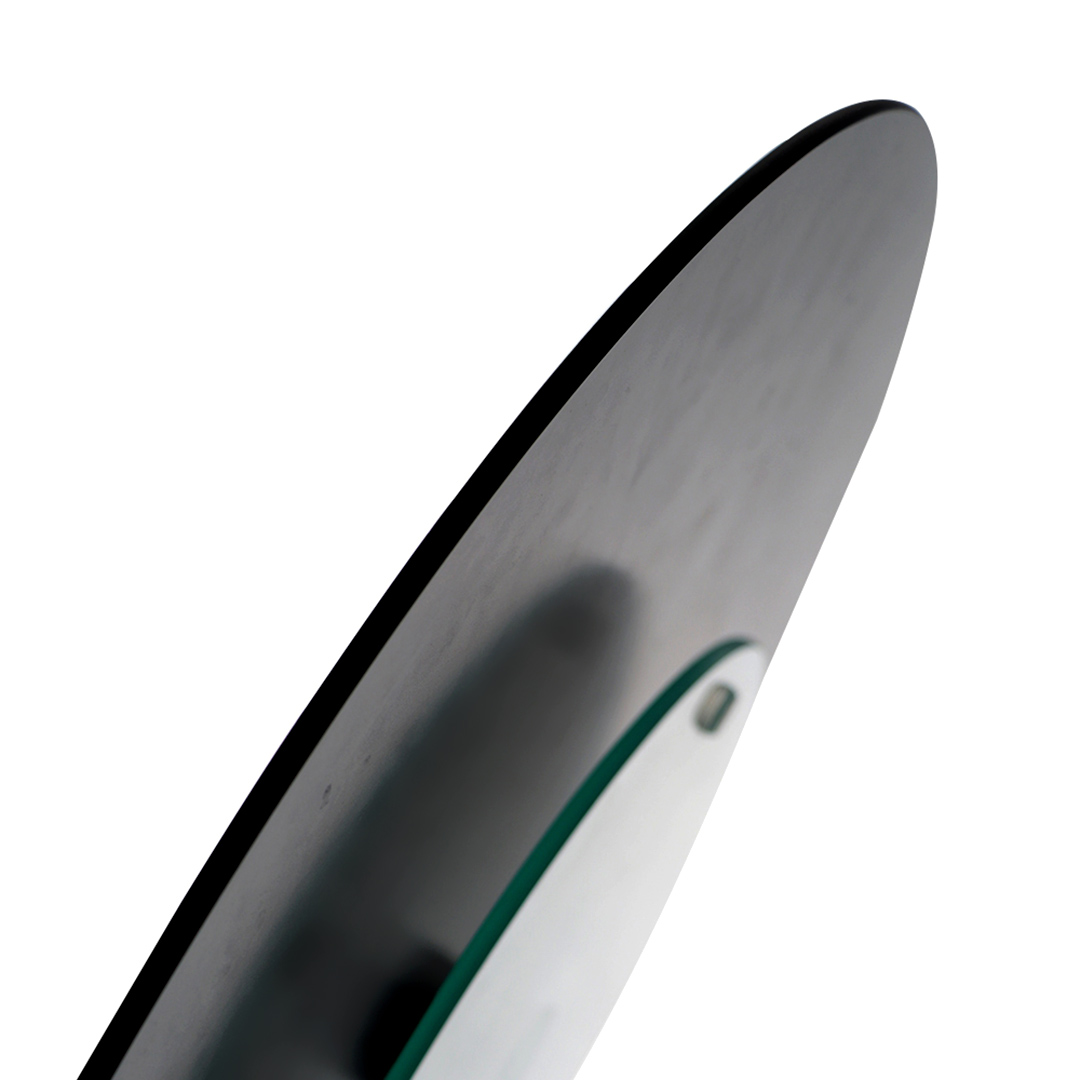 Fotografia para o produto Centro de mesa giratório em vidro Ø45cm