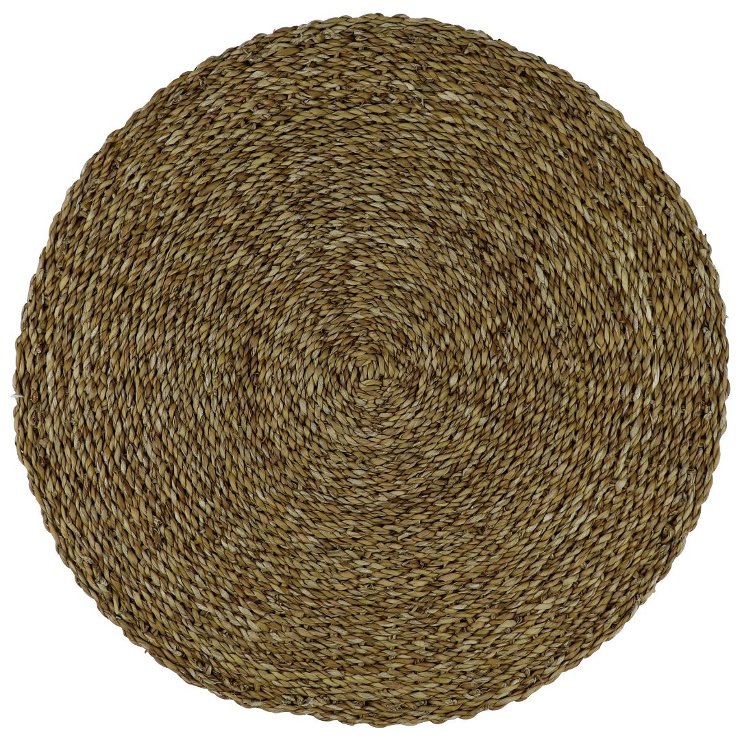 Imagem ilustrativa para Centro de mesa redondo em fibra natural Ø50cm