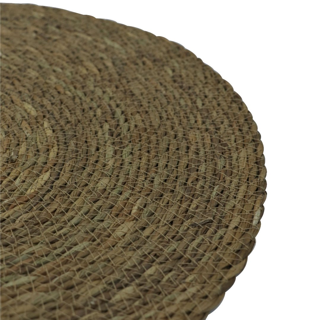 Fotografia para o produto Centro de mesa redondo em fibra natural Ø50cm