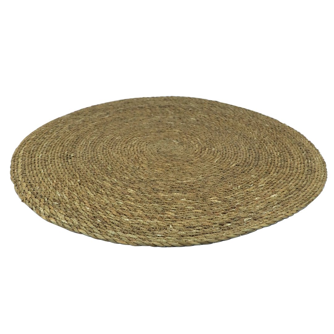 Fotografia para o produto Centro de mesa redondo em fibra natural Ø50cm