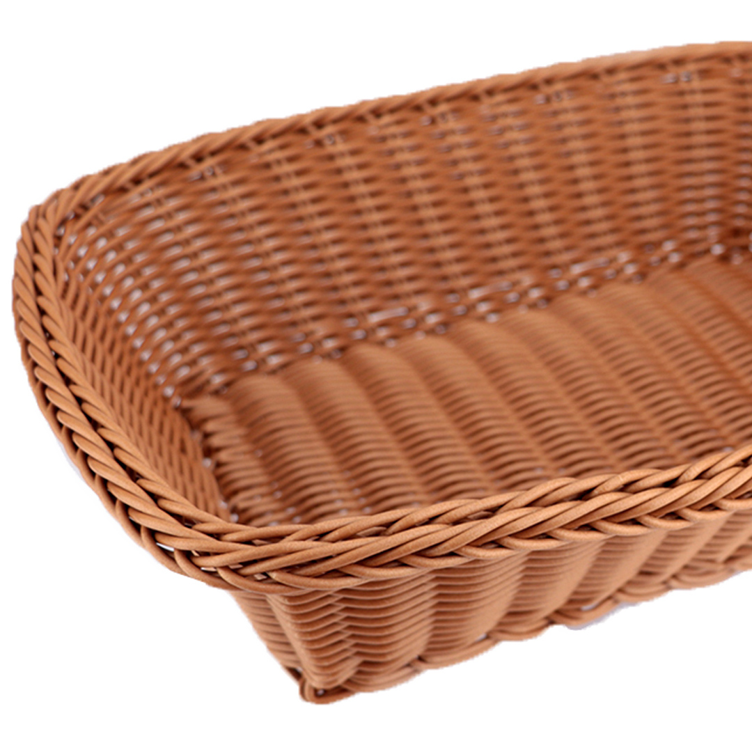 Fotografia para o produto Cesta para pães retangular em polipropileno L27xP20xA8cm