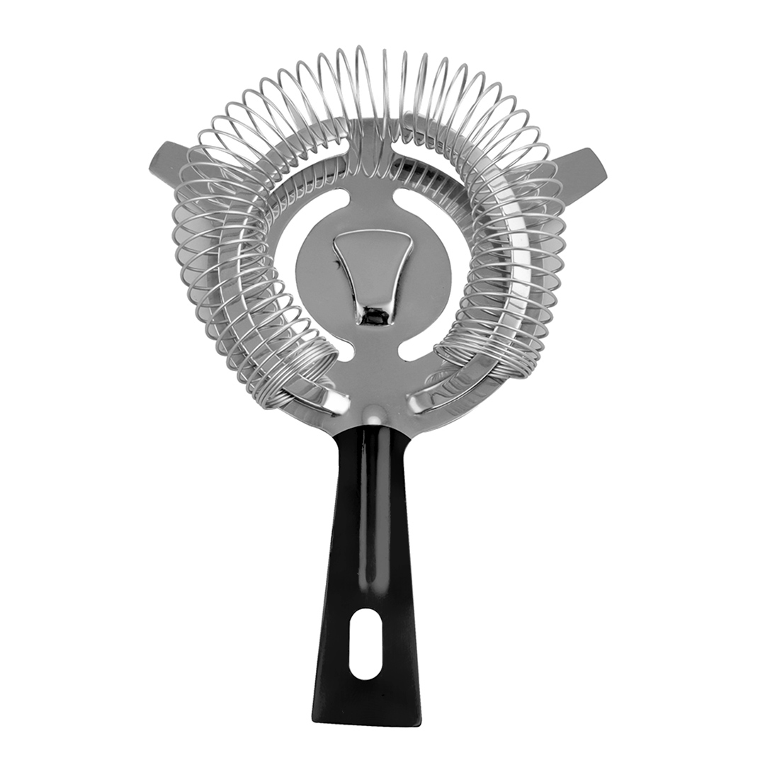 Imagem ilustrativa para Coador de bebidas em aço inox A14cm cabo cor preta