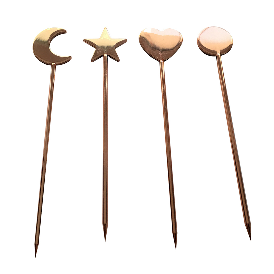 Fotografia para o produto Conjunto aperitivo 4 peças em aço inox A11,5cm