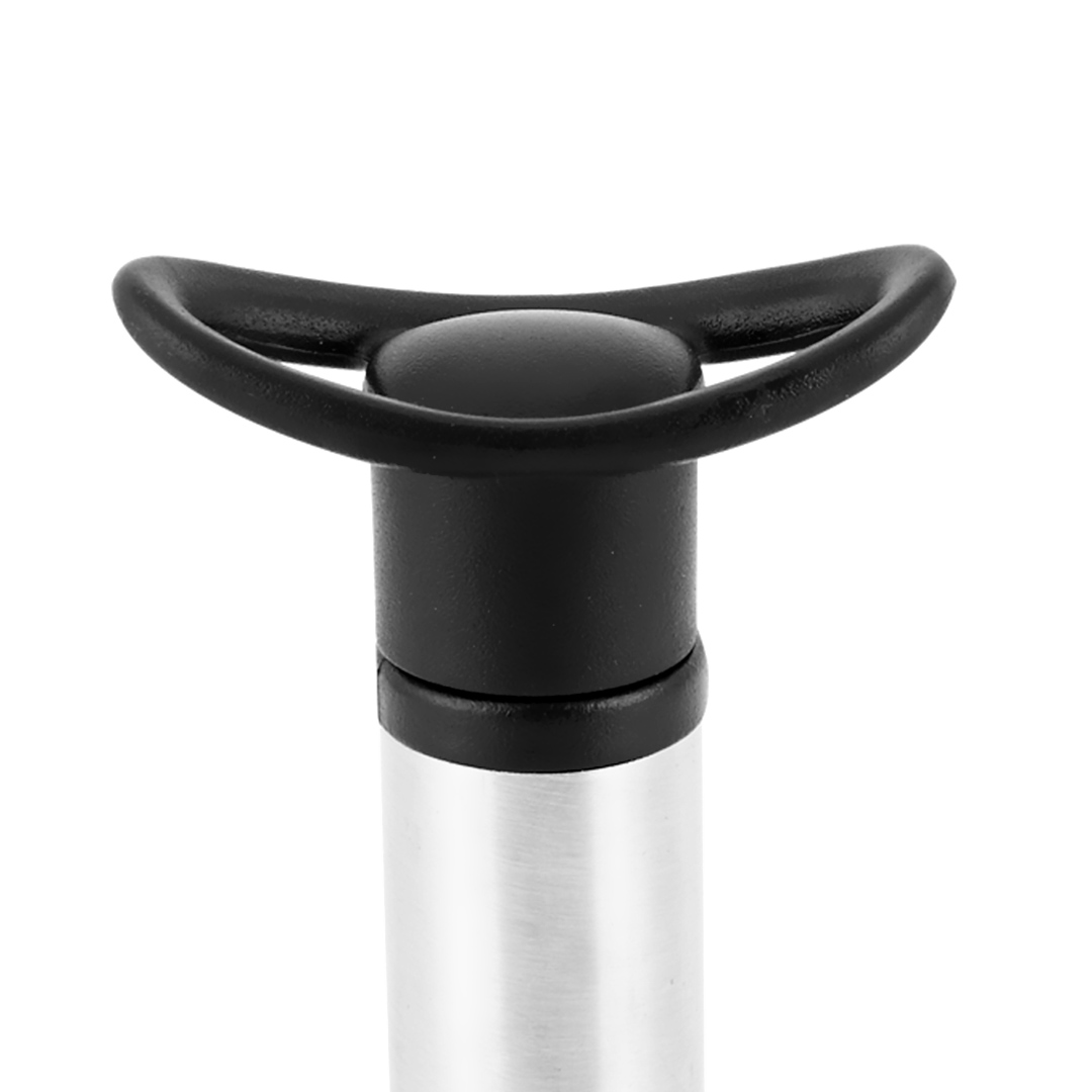 Fotografia para o produto Conjunto de bomba à vácuo em aço inox e ABS com duas tampas