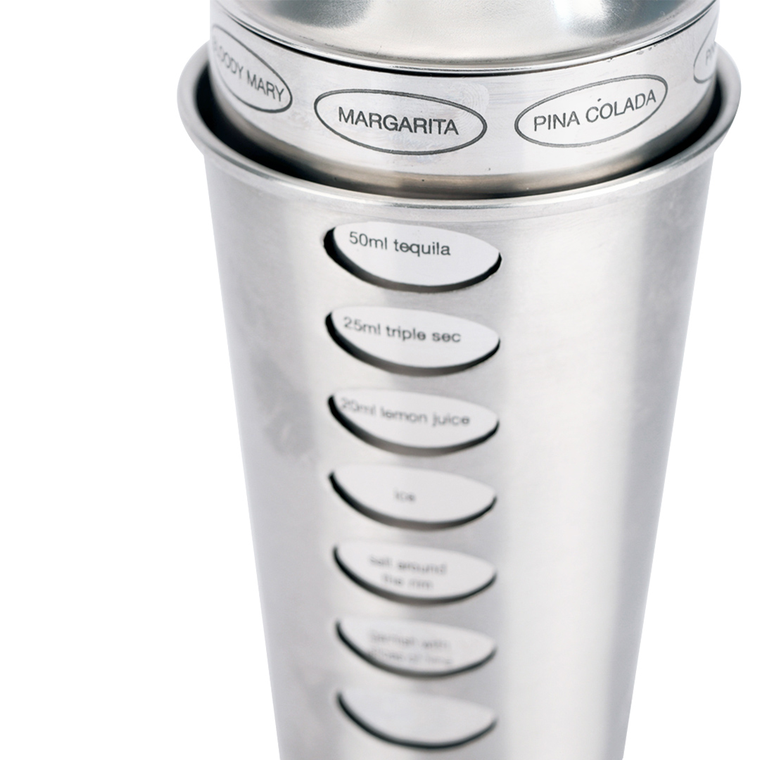 Fotografia para o produto Coqueteleira em aço inox com receitas 650nl