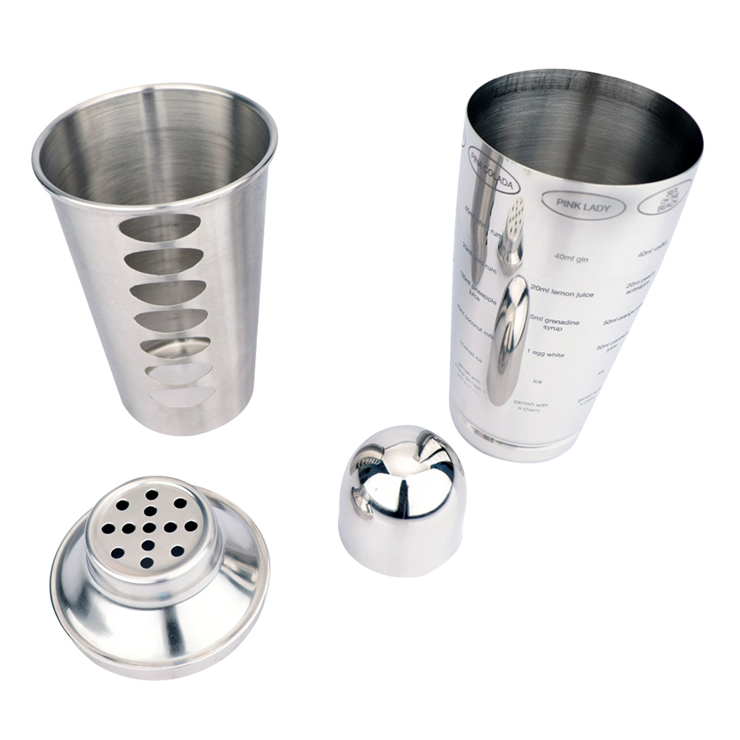 Fotografia para o produto Coqueteleira em aço inox com receitas 650nl