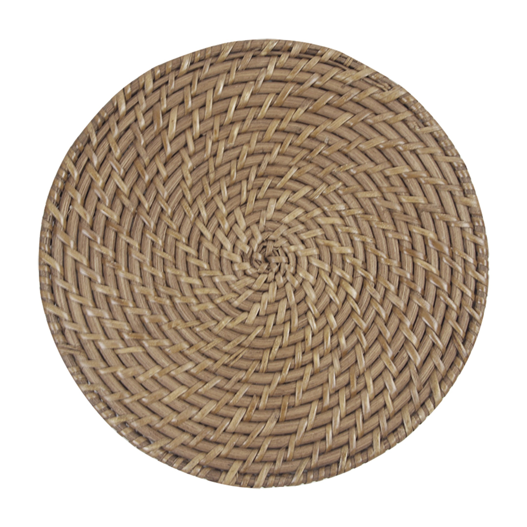 Imagem ilustrativa para Descanso de panela em bambu e rattan Ø20xA1,5cm