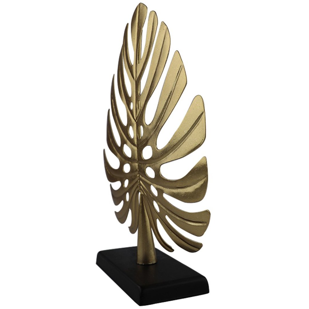 Fotografia para o produto Enfeite de em poliresina L20xP7xA26cm cor dourada