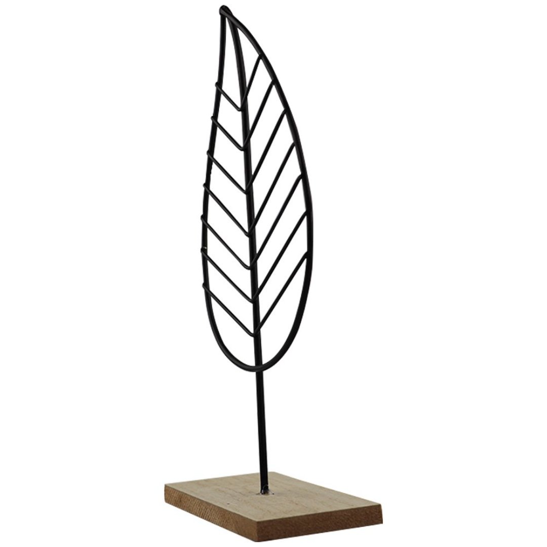 Fotografia para o produto Enfeite pena em metal L12xP6xA24cm