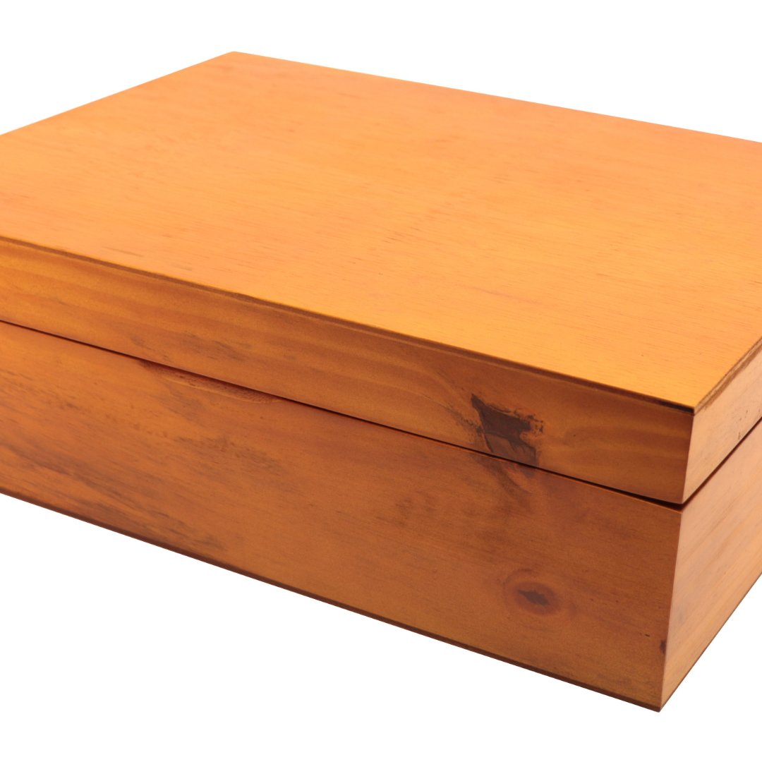 Fotografia para o produto Estojo para faqueiro 130 peças em madeira cor natural