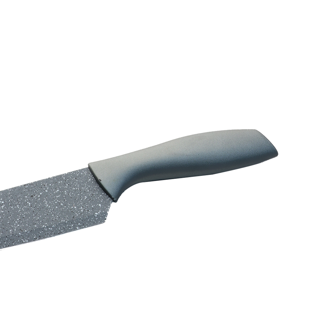 Fotografia para o produto Faca Chef em Aço Inox 1,8mm com Cabo PP emborrachado A31,5cm 159grs